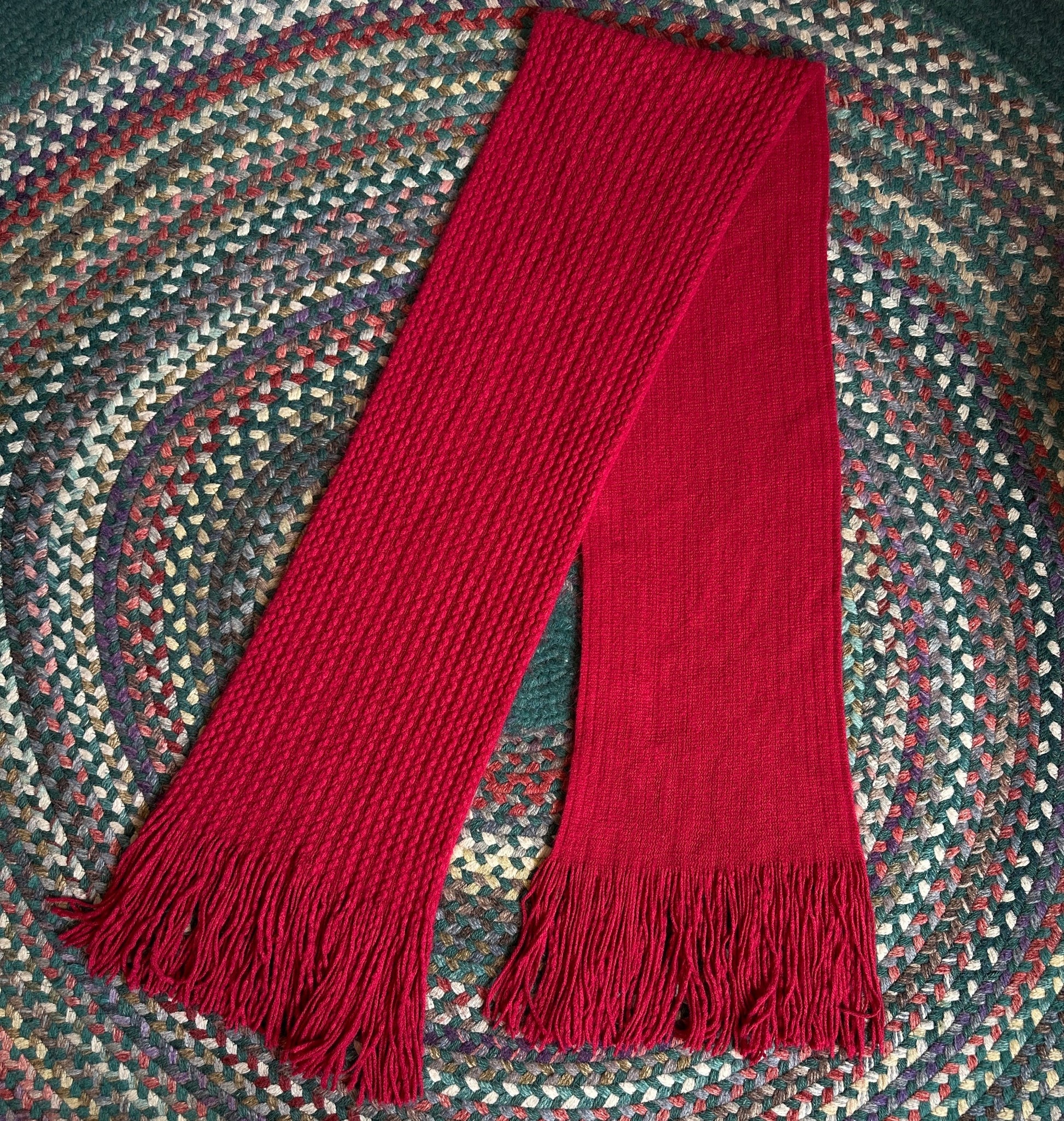 Red Scarf - Cherry Buzz