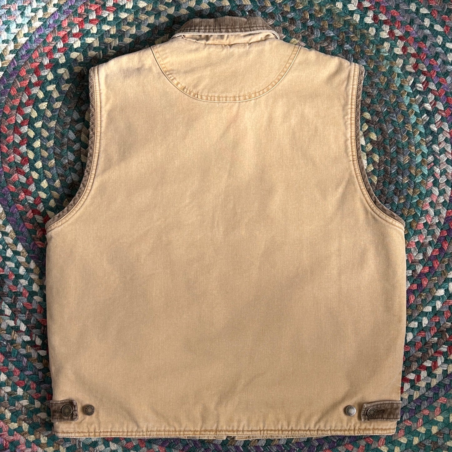 Wrangler Hero Vintage Tan Outer Vest, M