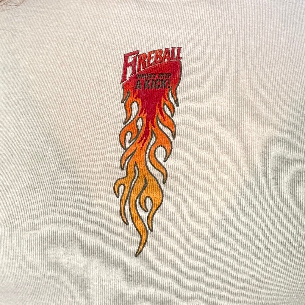 Fire Ball Graphic T-Shirt, S