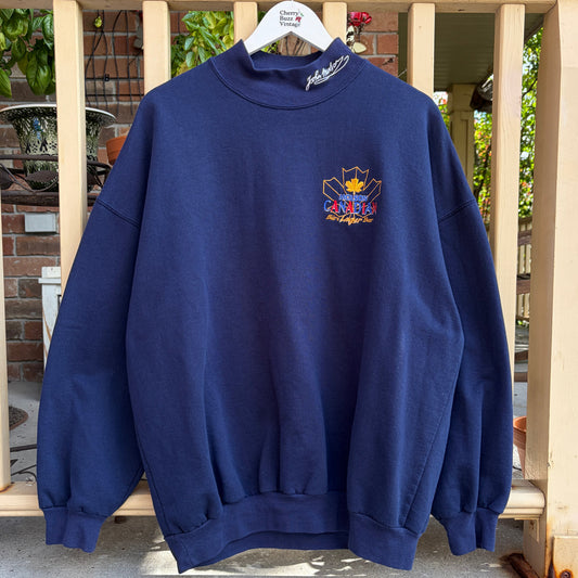 Molson Canadian Navy Crew Neck, L