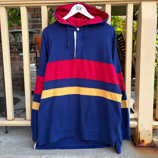 Eddie Bauer Colour-block Hoodie, L