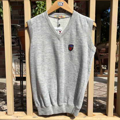 80s Britt Sport Grey Vest, S