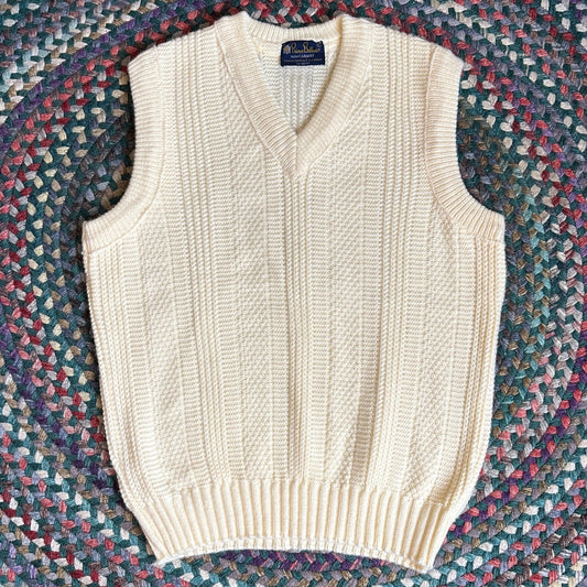 Prince Bellini by Caramy Cream Sweater Vest, XL - Cherry Buzz