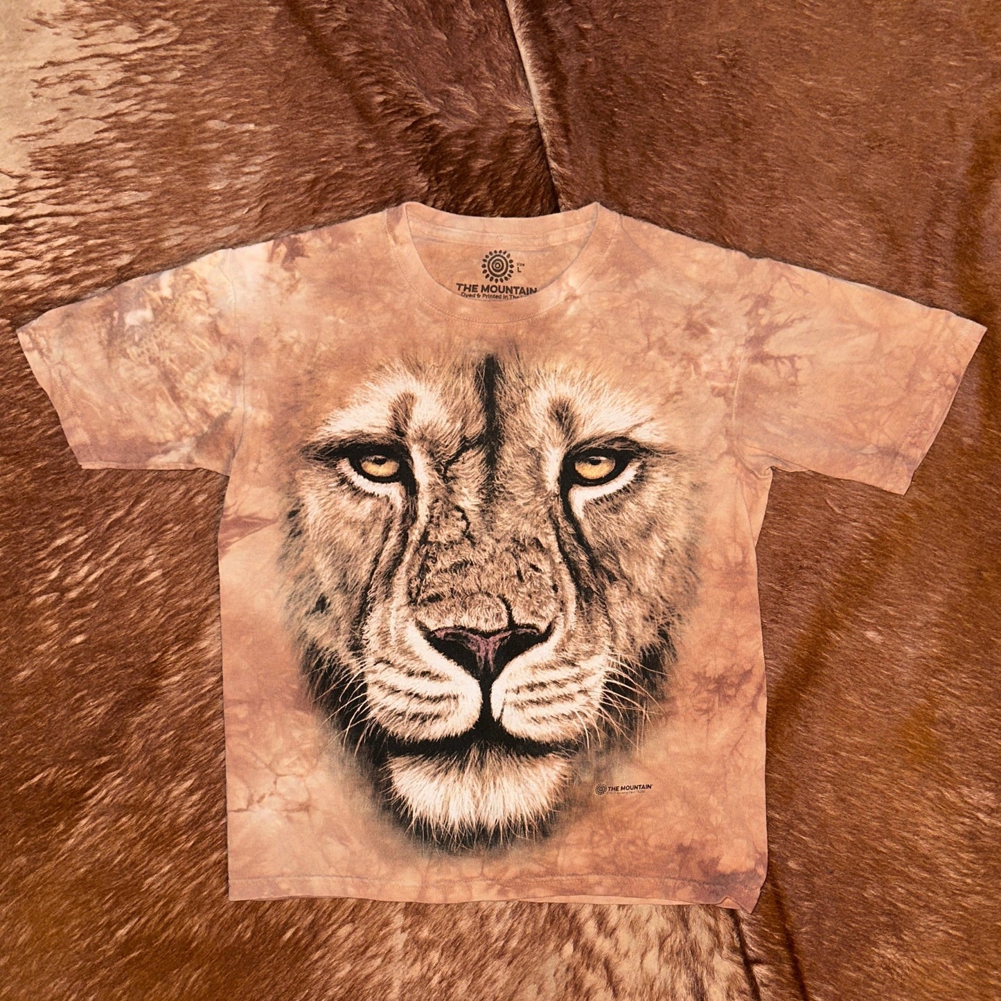 The Mountain Lion Shirt, KIDS L - Cherry Buzz