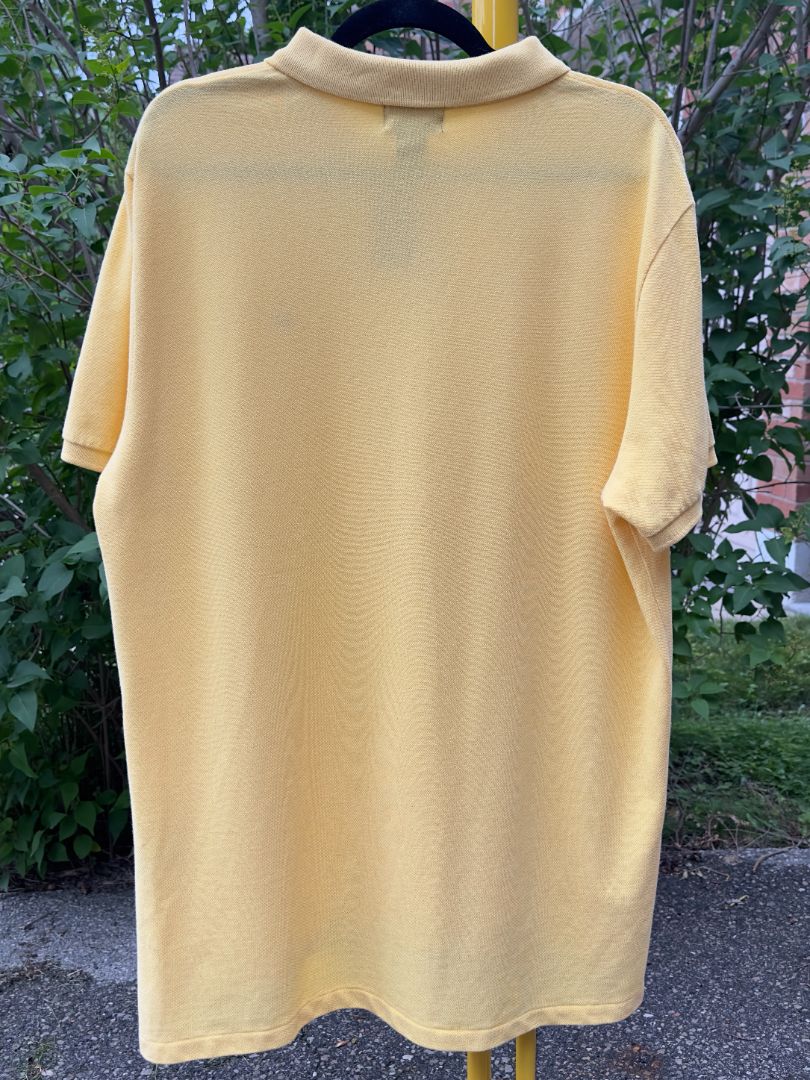 Polo by Ralph Lauren Classic Yellow Cotton Polo, XL - Cherry Buzz