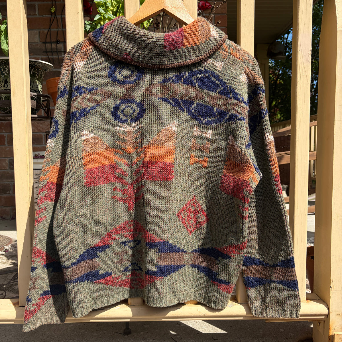 Canadiana Knit Cardigan, S
