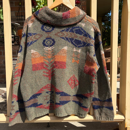 Canadiana Knit Cardigan, S