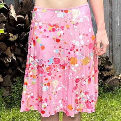 Tristan and Isuet Pink Skirt, S