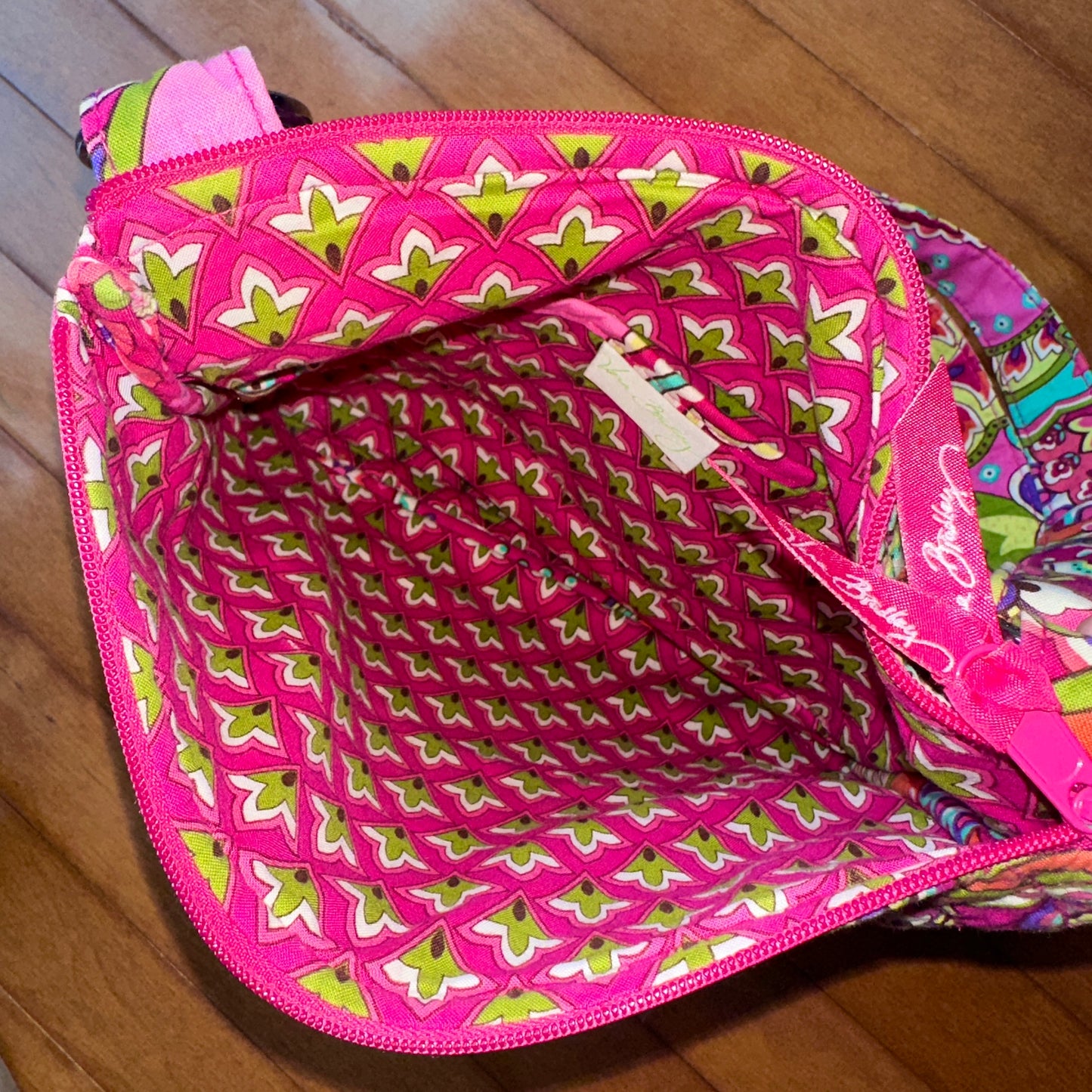 Vera Bradley Pink Paisley Side Bag