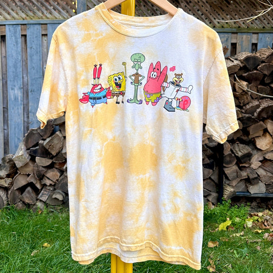 Sponge Bob Graphic T-Shirt, M - Cherry Buzz