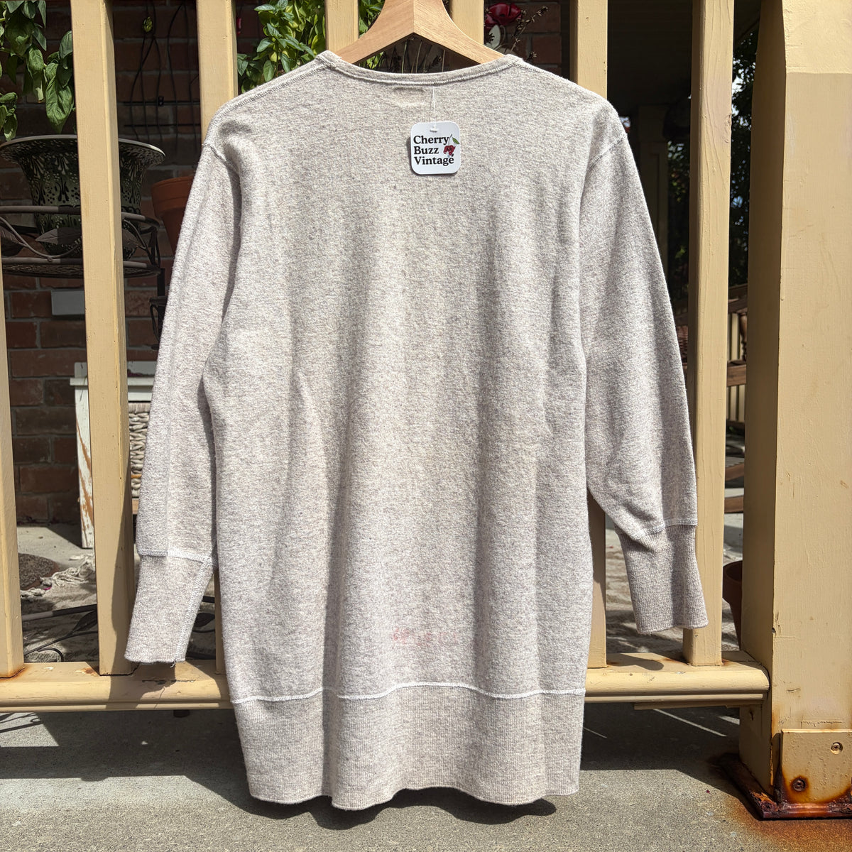 Mercury Grey Wool Thermal Layer, M