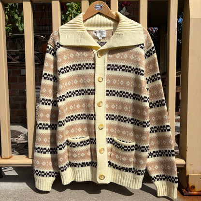 Deluxe Knitwear Knit Cardigan, L