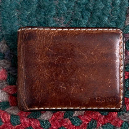 Roots Brown Wallet