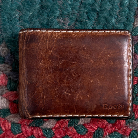 Roots Brown Wallet