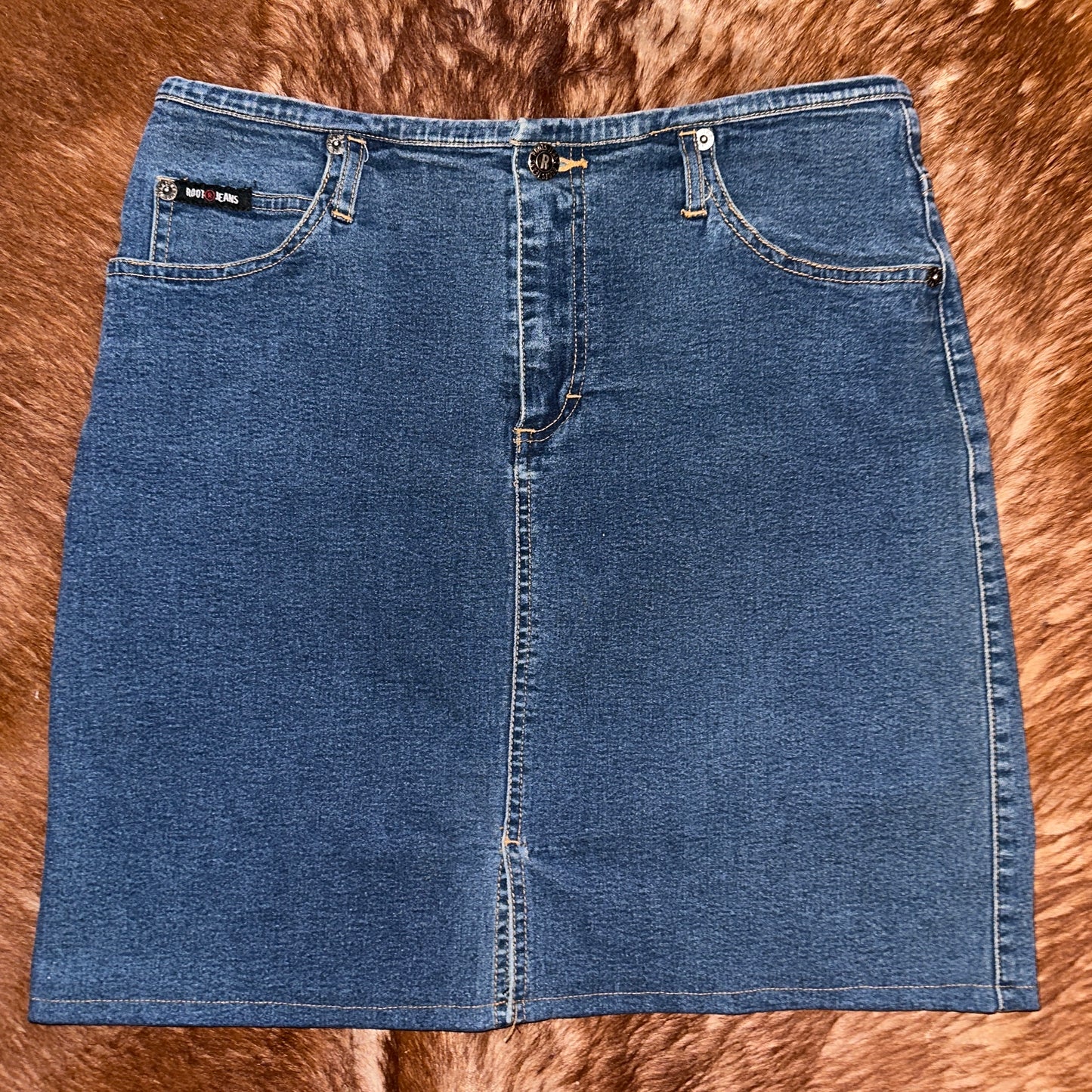 Roots Denim Skirt, 8