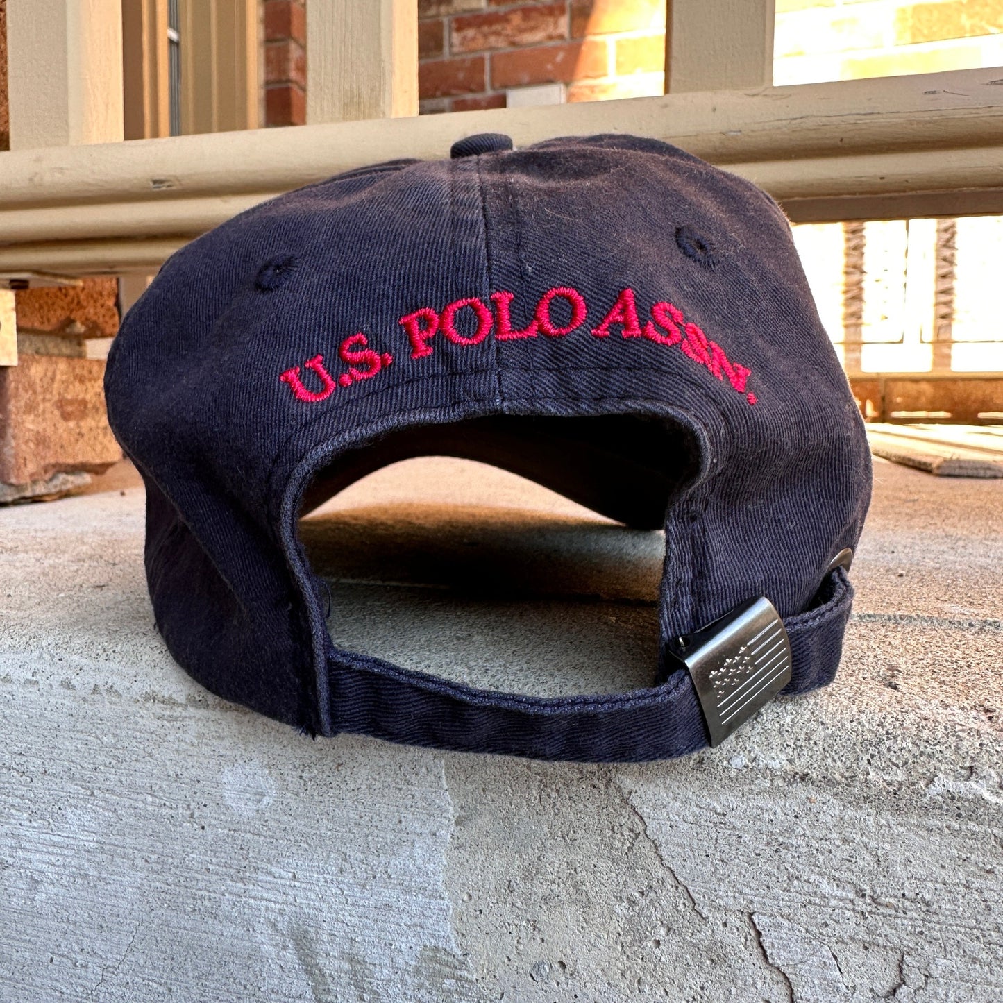 U.S. Polo Association Navy Blue Baseball Hat - Cherry Buzz