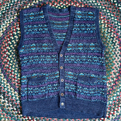 Grandpa-Esque Sweater Vest, L