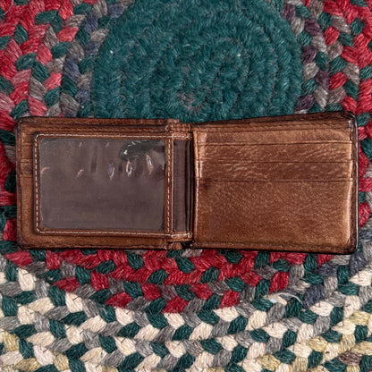 Roots Brown Wallet