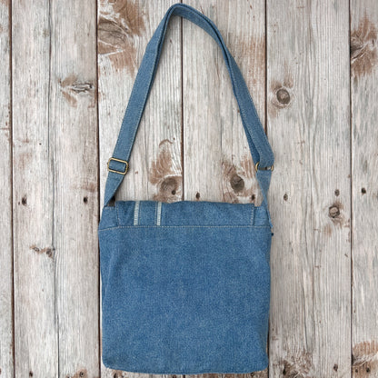 J. Waltson Blue Denim Bag