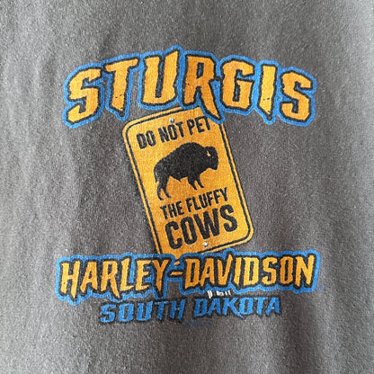 Harley Davidson Strugis North Dakota GraphicT-Shirt, XL