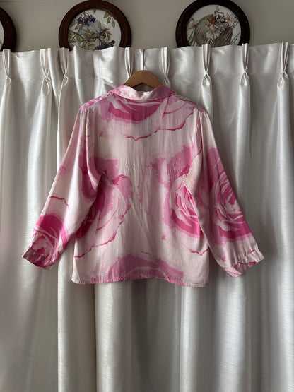 Silk Rose Blouse, XL