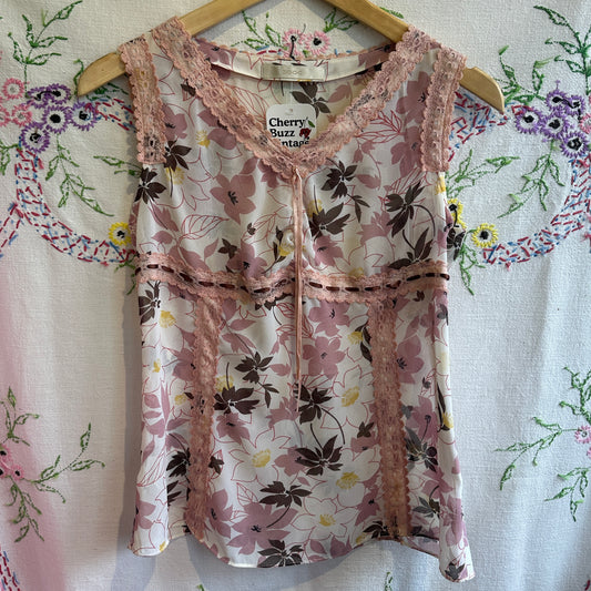 ZOOC Floral Lace Top, S