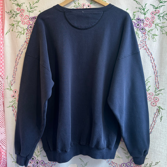 Michigan State Navy Blue Crew Neck, XXL
