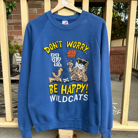 1988 University of Kentucky Blue Crewneck, L