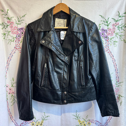 Black Leather Jacket, S