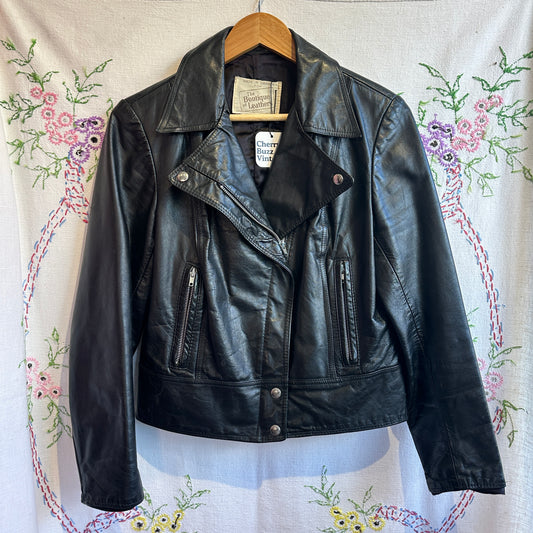 Black Leather Jacket, S