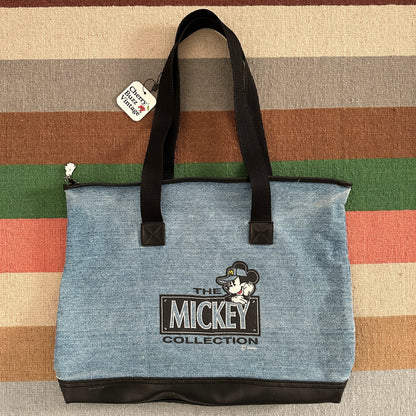Disney Mickey Denim Tote Bag
