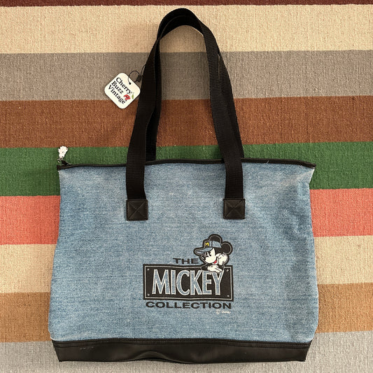 Disney Mickey Denim Tote Bag