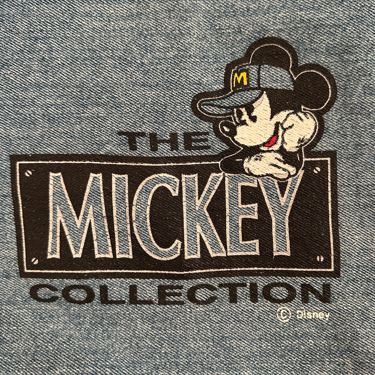 Disney Mickey Denim Tote Bag
