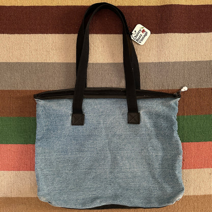 Disney Mickey Denim Tote Bag