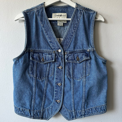 Eddie Bauer Denim Vest, S