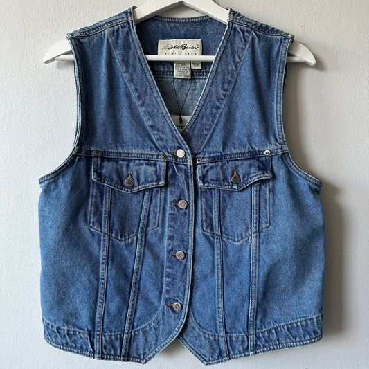 Eddie Bauer Denim Vest, S