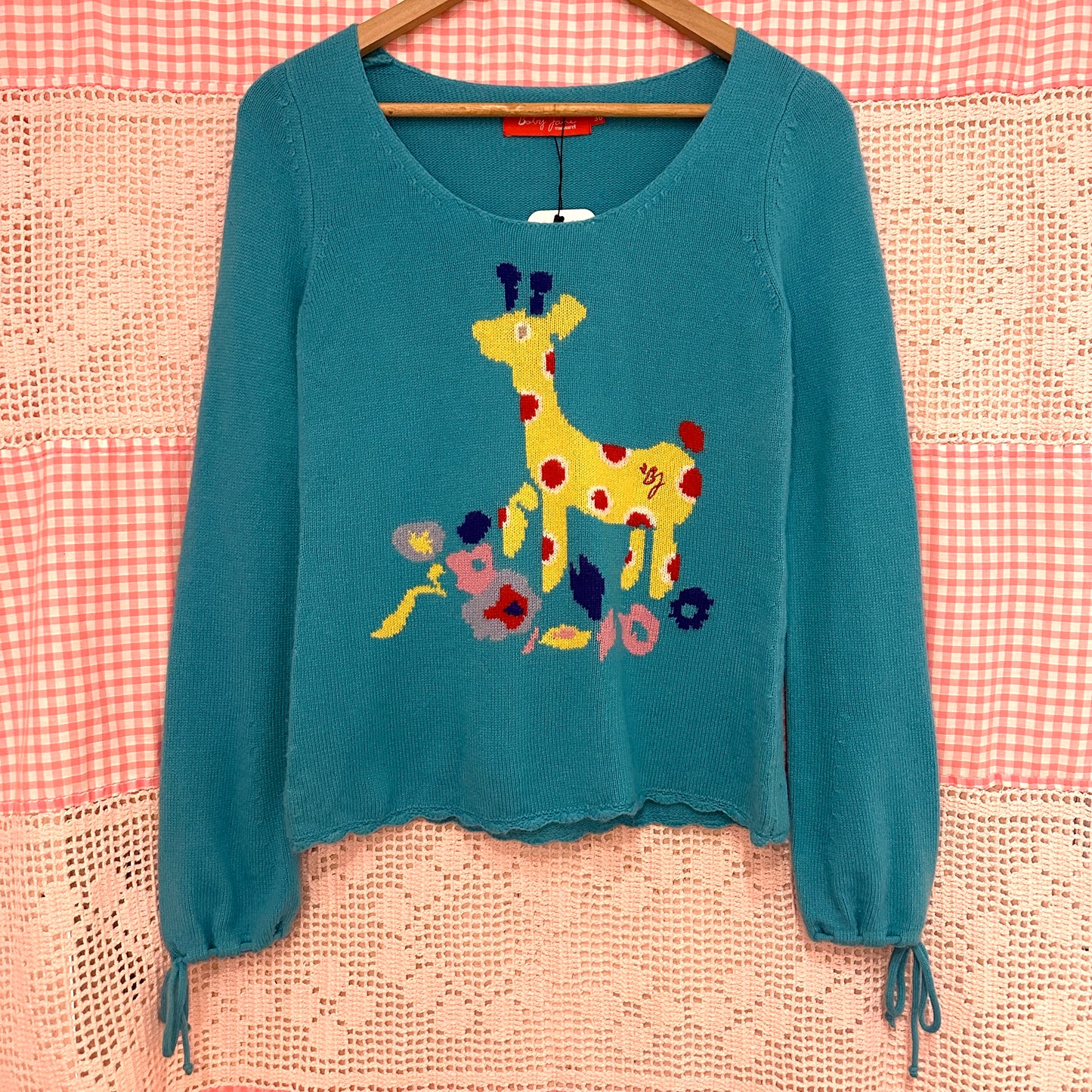 Baby Jane Wool Blend Teal Long Sleeve, M