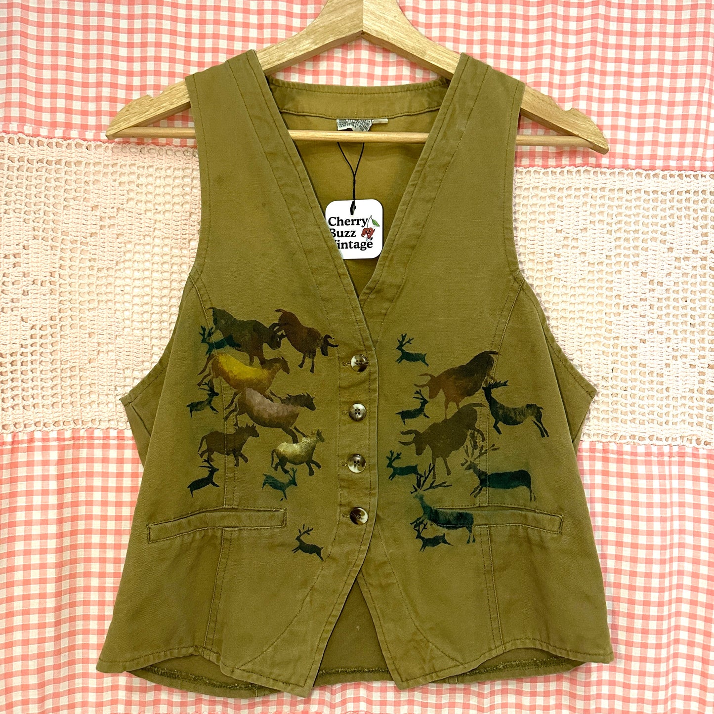 Western Hunting Game Vest, S