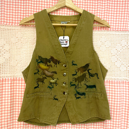Western Hunting Game Vest, S