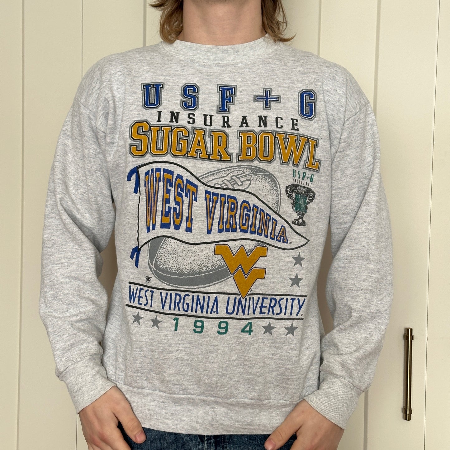 West Virginia Sugar Bowl '94 Crew Neck, XL