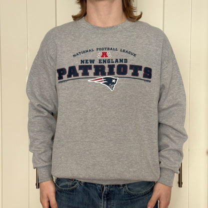New England Patriots Crewneck, L
