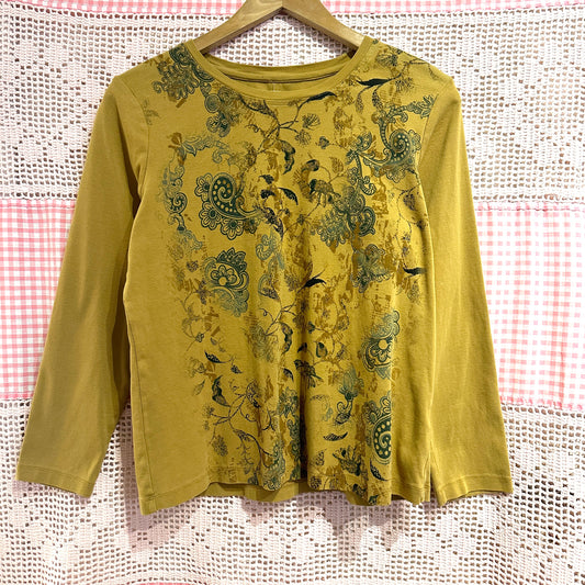 Northern Reflections Paisley Long Sleeve, L