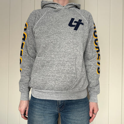 Toledo Rockets Grey Hoodie, '80s, L