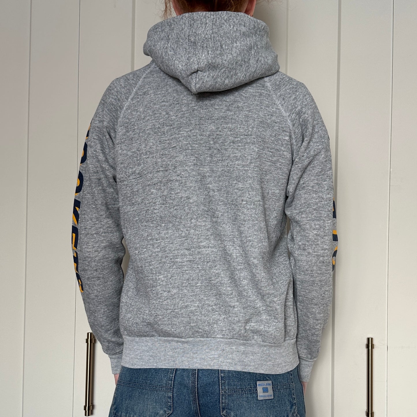 Toledo Rockets Grey Hoodie, '80s, L
