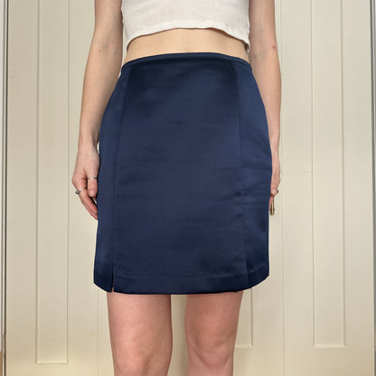 Tristan & Iseut Blue Mini Skirt, S