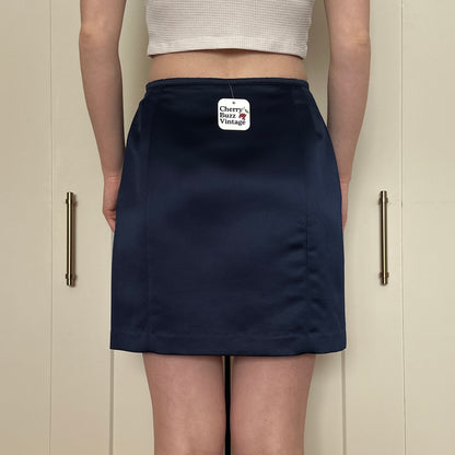 Tristan & Iseut Blue Mini Skirt, S