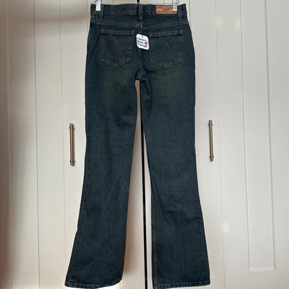 Juicy Couture Embroidered Denim Jeans, XS