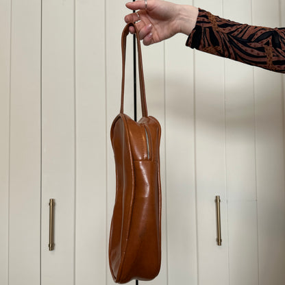 Cognac Leather Bag