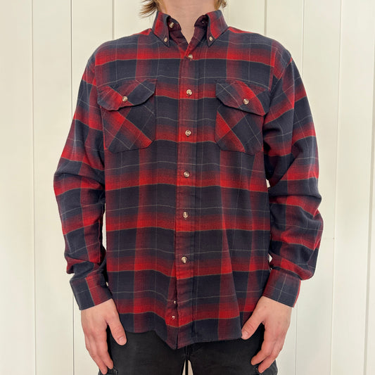 R&R Red and Black Flannel, M