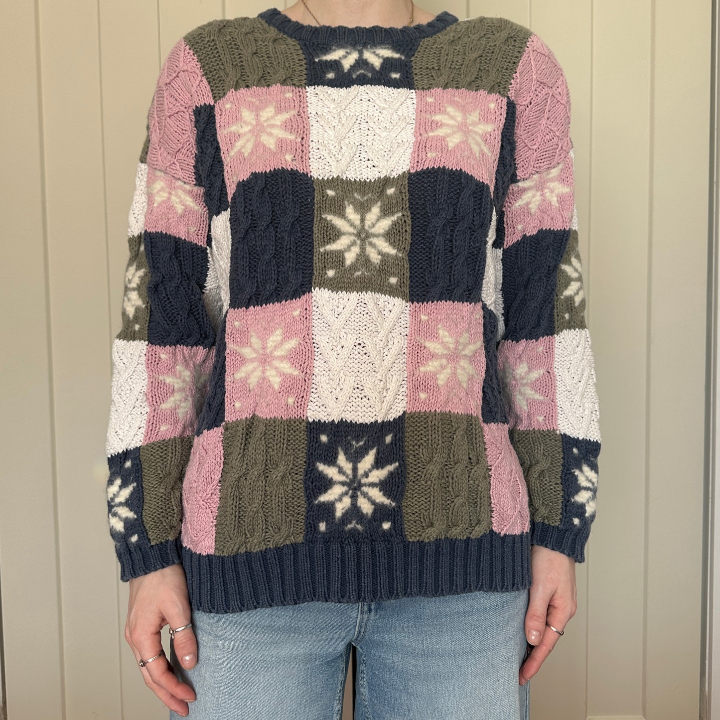 Paris Sport Club Hand Knit Sweater, L